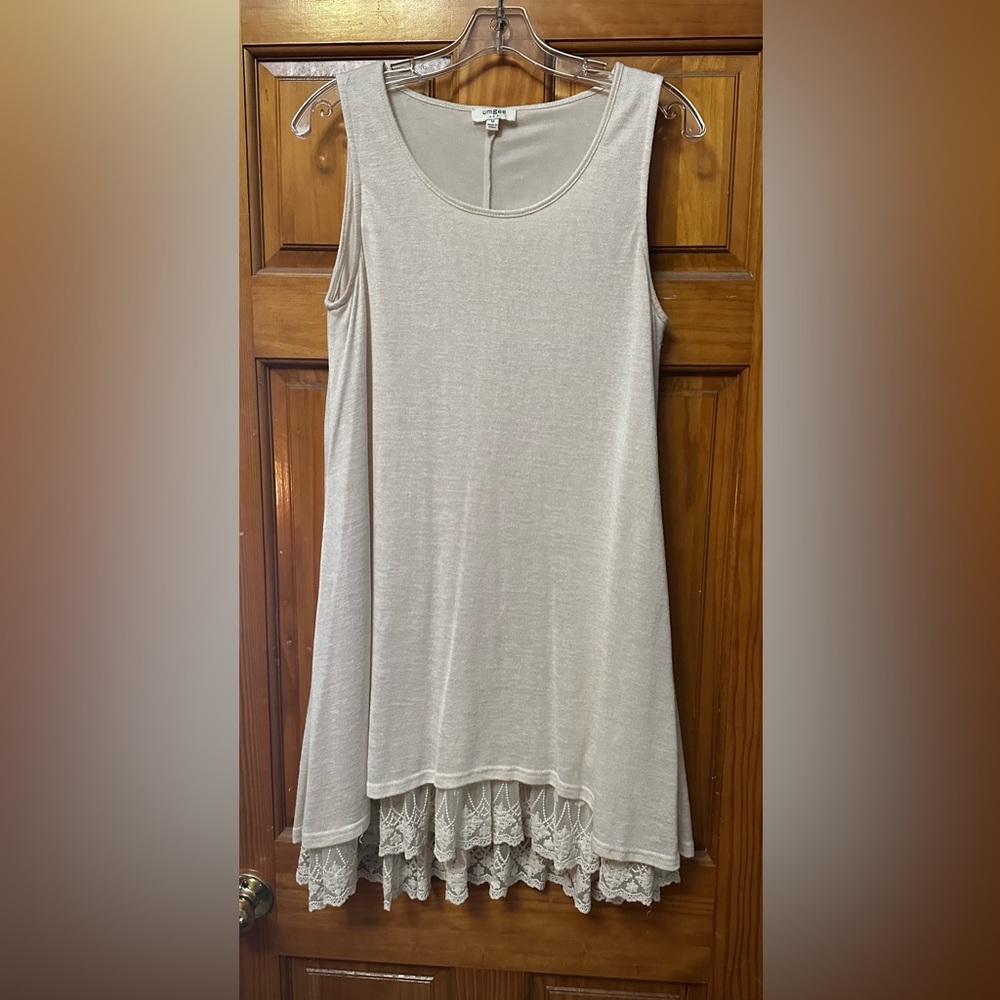 Cream Mini Dress